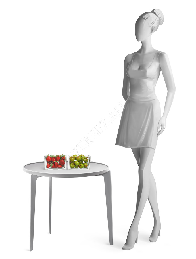 Яблочки-мини зеленые в коробке фото