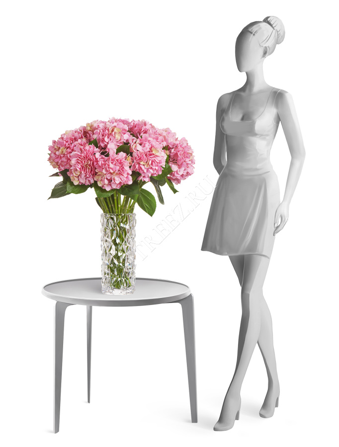 Гортензия "Grande Fiore" ярко-розовая фото