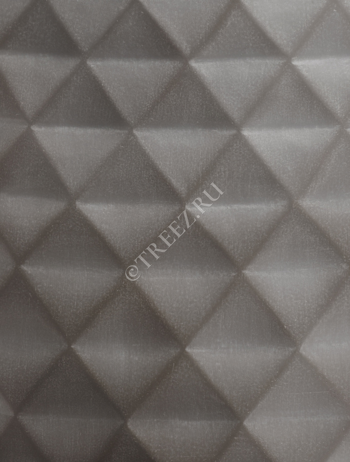 Кашпо TREEZ ERGO - Diamond - Высокая округлая чаша - Мокко фото