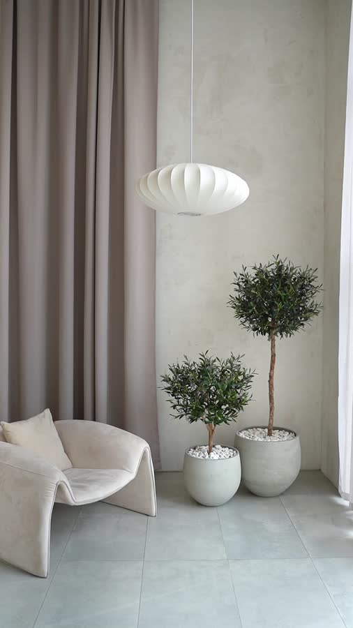 Кашпо TREEZ ERGO - Concrete - Чаша -  Светло-серый бетон фото