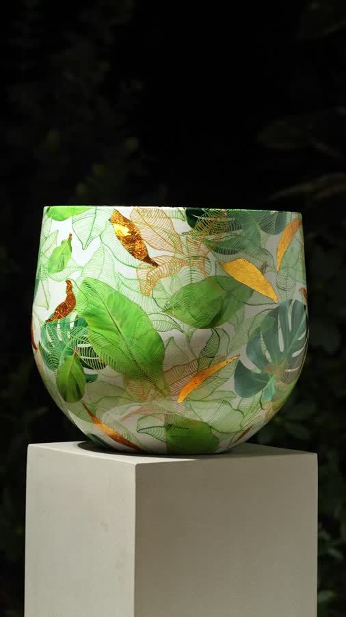 Кашпо TREEZ Effectory - Savage Garden - Чаша - Botanical фото