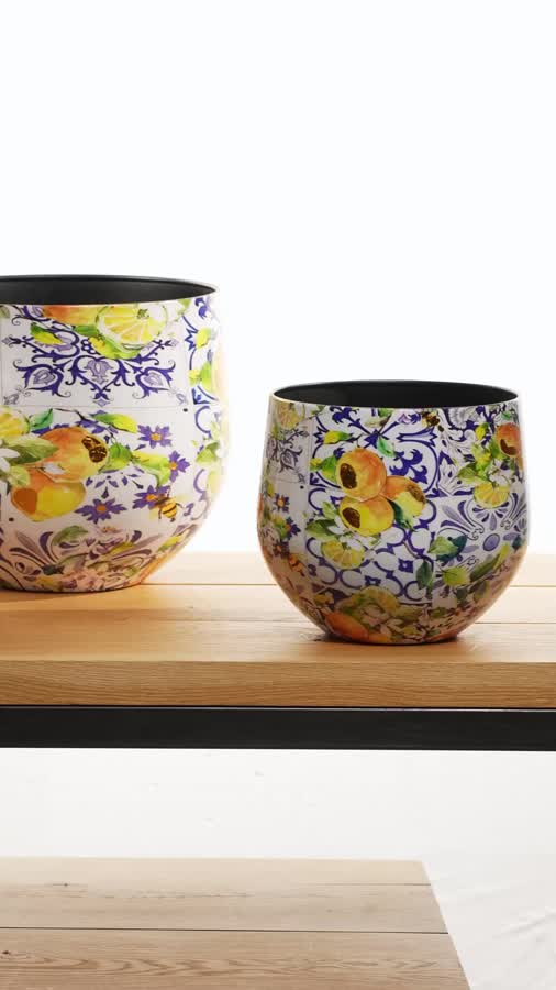 Кашпо TREEZ Effectory - Savage Garden - Чаша - Capri фото