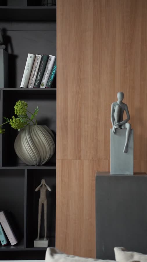 Скульптура TREEZ Effectory - Philosopher's Stone - Спокойствие - Дымчато-серый песок фото